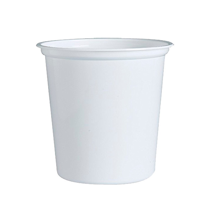 Envase de Plastico PP "Deli" Blanco 32Oz/960ml Ø127mm (500 Unidades)