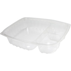 Envase de Plastico PS "Clear Pac" 3 C. Transp. 887ml (252 Uds)