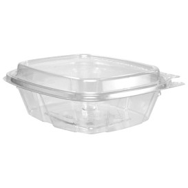 Envase Inviolable de Plástico PET Tapa Alta 240ml (100 Uds)