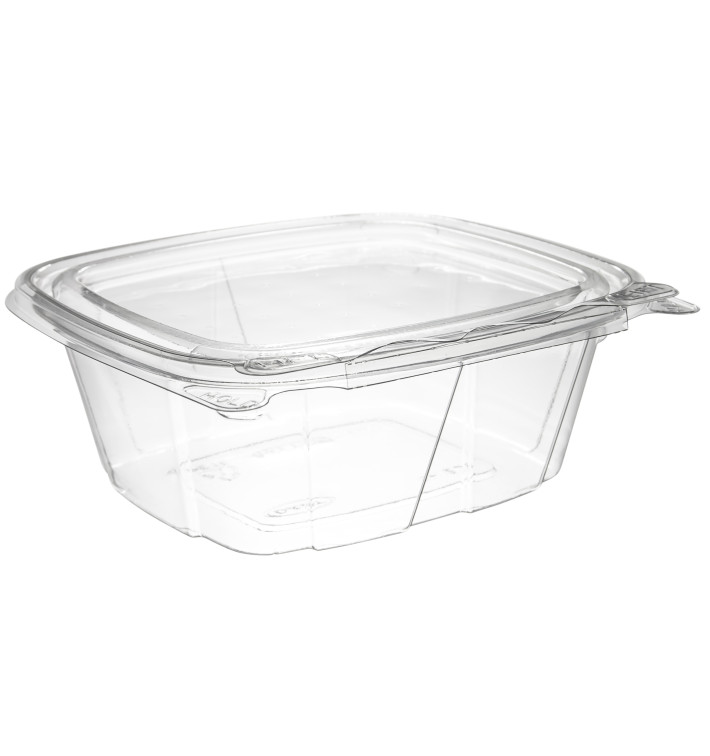 Envase Inviolable de Plástico PET Tapa Plana 355ml (200 Uds)