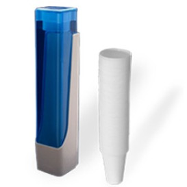 Vaso Foam 200ml BLANCO + TAPA (Pack 1.600Uds)