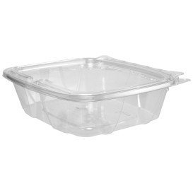 Envase Inviolable de Plástico PET Tapa Plana 710ml (100 Uds)