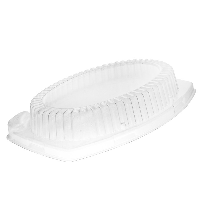 Tapa de Plastico Transparente para Bandeja 230x180mm (125 Uds)