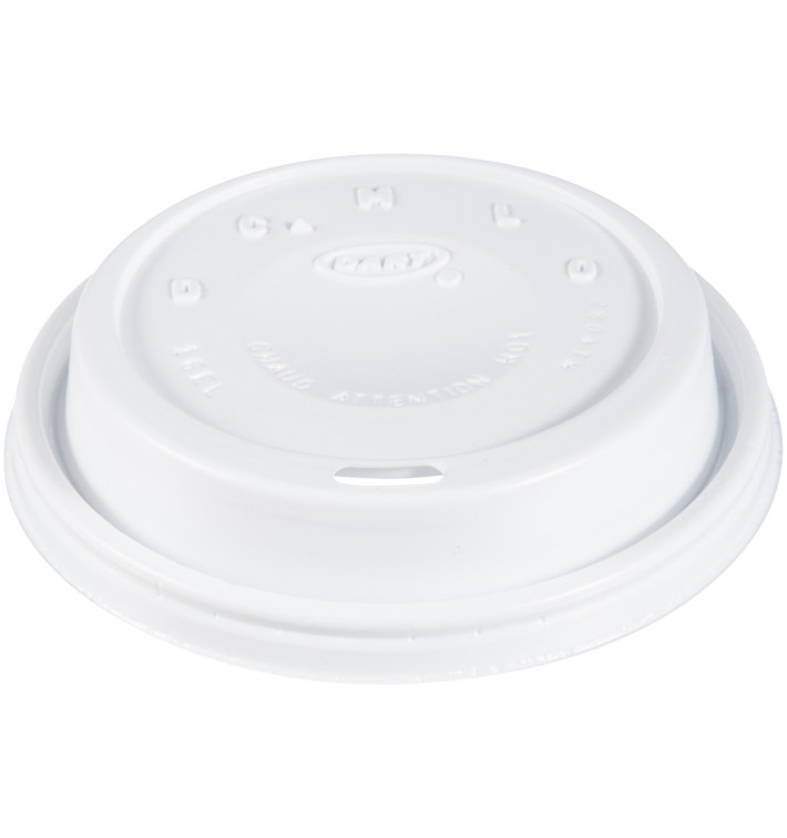 Tapa de Plastico PS "Cappuccino" Blanca 24Oz/710 ml (100 Uds) Tapa de Plastico PS "Cappuccino" Blanca 24Oz/710 ml (100 Uds)