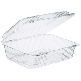 Envase Plástico PS "StayLock" Bisagra Transp. 2760ml (200 Uds)