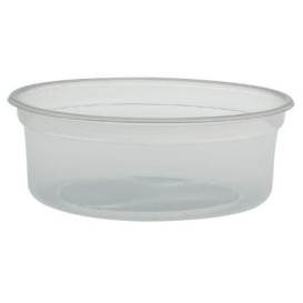 Envase de Plastico PP "Deli" 8Oz/266ml Transp. Ø120mm (500 Uds)