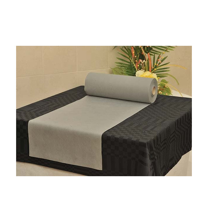 Mantel Camino Novotex Precorte Gris 0,4x48m 50g (6 Uds) Mantel Camino Novotex Precorte Gris 0,4x48m 50g (6 Uds)