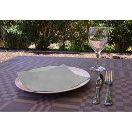Servilleta Airlaid Gris 40x40cm (50 Uds)