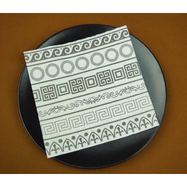 Servilleta Airlaid "Greca" 40x40cm (50 Uds)