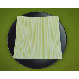 Servilleta Airlaid "Basic" Pistacho 40x40cm (50 Uds)