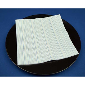 Servilleta Airlaid "Basic" Turquesa 40x40cm (50 Uds)