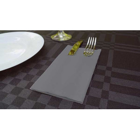 Servilleta Kanguro Airlaid Gris 40x40cm (480 Uds)