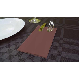 Servilleta Kanguro Airlaid Marrón 40x40cm (30 Uds)