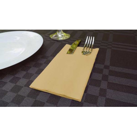 Servilleta Kanguro Airlaid Crema 40x40cm (30 Uds)