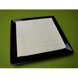 Servilleta Papel "Basic Pistacho" Punta- Punta 40x40cm (50 Uds)