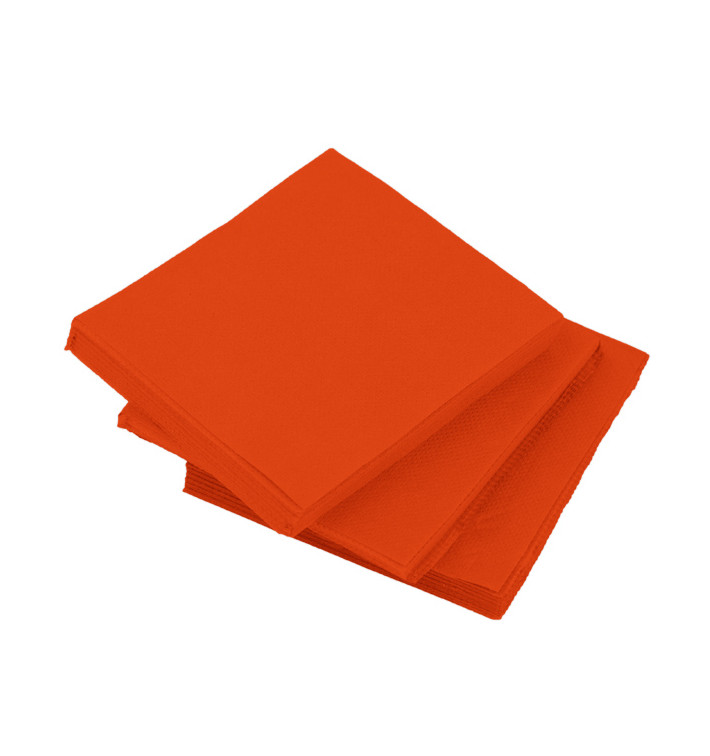 Servilleta de Papel Cocktail Roja 20x20cm (2400 Uds)