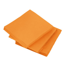 Servilleta de Papel Cocktail Naranja 20x20cm (2400 Uds)