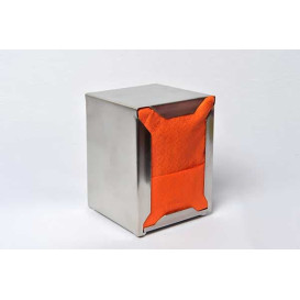 Servilletas de Papel Miniservis Naranja 17x17cm (80 Uds)