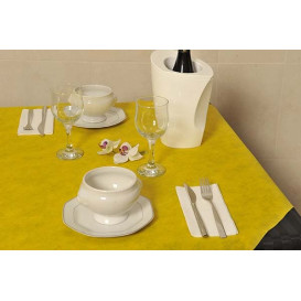 Mantel Novotex No Tejido Amarillo 120x120cm (150 Uds)