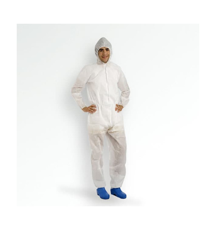 Mono TST PP Capucha y Cierre Cremallera Talla XL (1 Ud) Mono TST PP Capucha y Cierre Cremallera Talla XL (1 Ud)