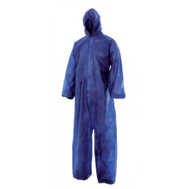 Mono TST PP Con Capucha y Cierre Cremallera Talla XXL Azul (1 Ud)