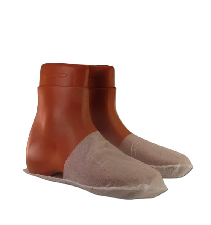 Zapatilla en TST de Polipropileno Cerrada Blanco (50 Uds) Zapatilla en TST de Polipropileno Cerrada Blanco (50 Uds)