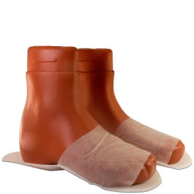 Zapatilla en TST de Polipropileno Abierta Blanco (400 Uds)