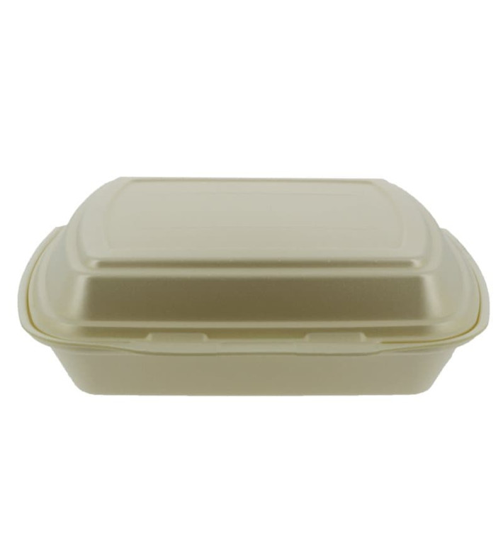 Envase Foam MenuBox 1C. Champagne 240x210x70mm (250 Uds)