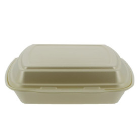 Envase Foam MenuBox 3 C. Champagne 240x210x70mm (250 Uds)