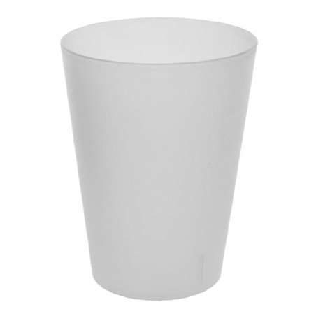Vaso Reutilizable Durable PP Sidra Translúcido 500ml (384 Uds)