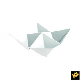 Bol Degustación Origami PS Blanco 103x103mm (25 Unidades)