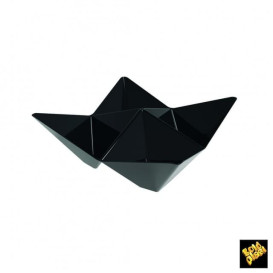 Bol Degustación Origami PS Negro 103x103mm (25 Unidades)