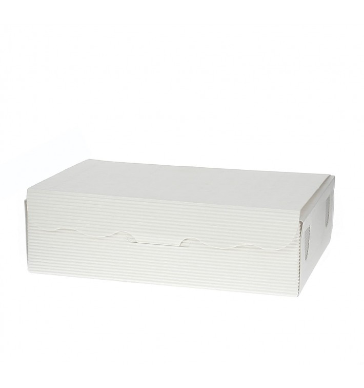 Caja para Dulces y Bombones Blanca 11x6,5x2,5cm 100g (50 Uds)