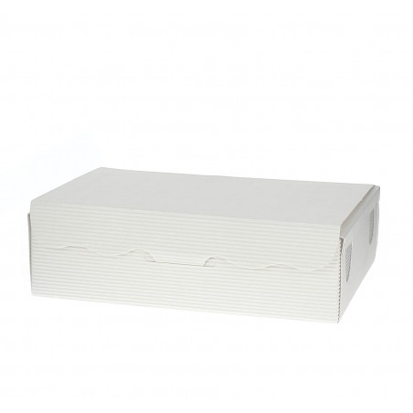 Caja para Dulces y Bombones Blanca 14x8x3,5cm 250g (100 Uds)