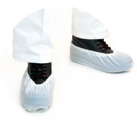 Cubrezapatos en Polietileno CPE G160 Blanco (1000 Uds)