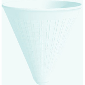 Cono Isotermico para Patatas Fritas Blanco 355ml (25 Uds)