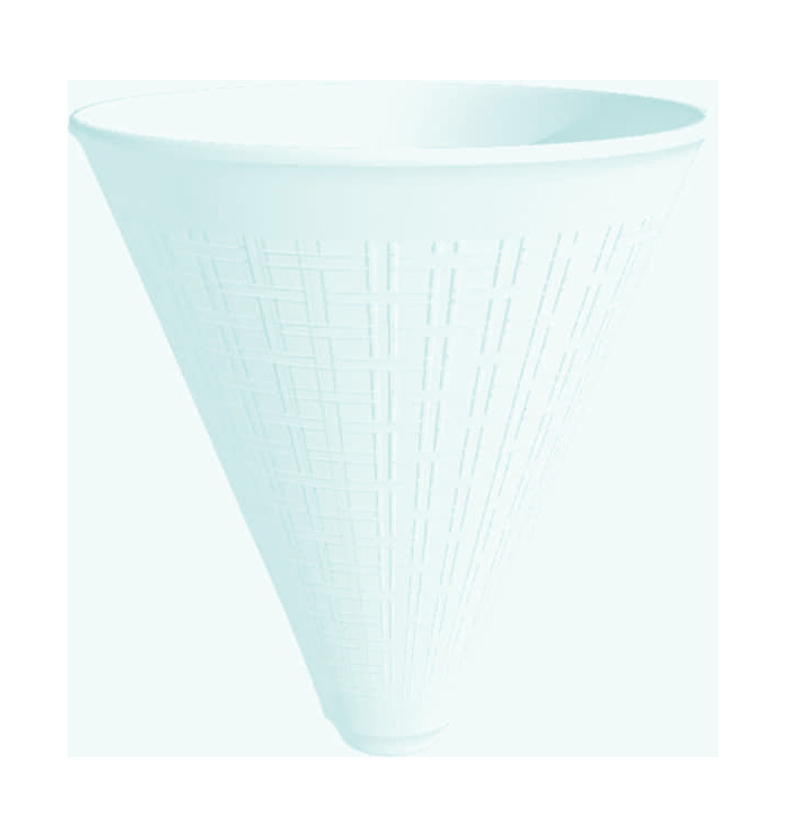 Cono Isotermico para Patatas Fritas Blanco 355ml (25 Uds) Cono Isotermico para Patatas Fritas Blanco 355ml (25 Uds)