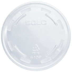 Tapa Cerrada Para Vaso PET Solo Ultra Clear 9Oz Alto y 10Oz (1000 Uds)