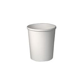 Tarrina de Cartón Blanca para Sopa 32 Oz (500 Uds)