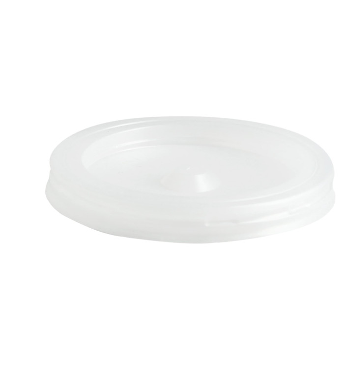 Tapa de Plastico PS Vaso 80ml Ø5,7cm (100 Uds) Tapa de Plastico PS Vaso 80ml Ø5,7cm (100 Uds)