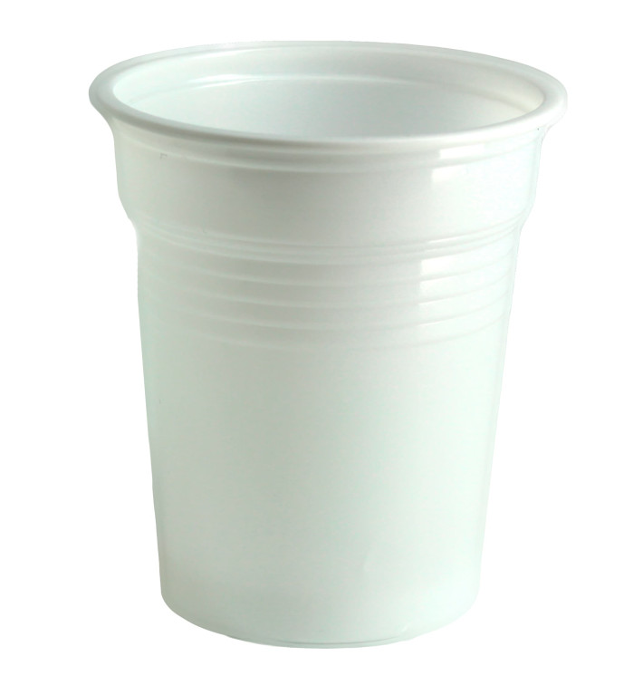 Vaso de Plastico PS Blanco 100ml Ø5,7cm (4800 Uds)