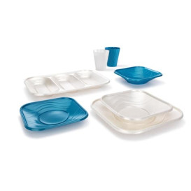 Vaso de Plastico PP "X-Table" Perla 320ml (8 Uds)