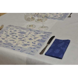 Mantelito de Papel 300x400mm "Marisco" 50g (2500 Uds)