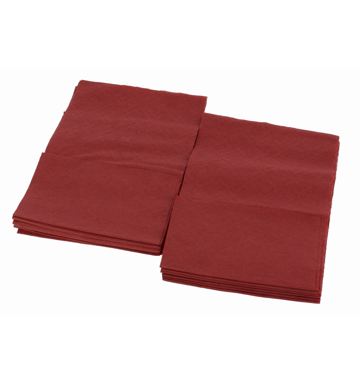 Servilletas de Papel Miniservis Burdeos 17x17cm (160 Uds)