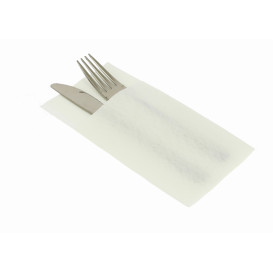 Servilleta Kanguro Airlaid Blanca 33x40cm (30 Uds)