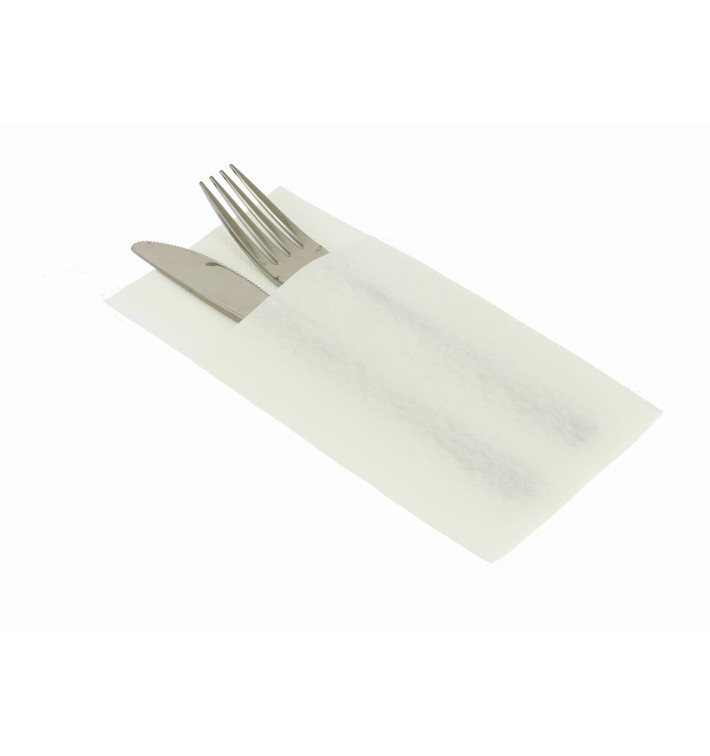 Servilleta Kanguro Airlaid Blanca 40x40cm (480 Uds) Servilleta Kanguro Airlaid Blanca 40x40cm (480 Uds)