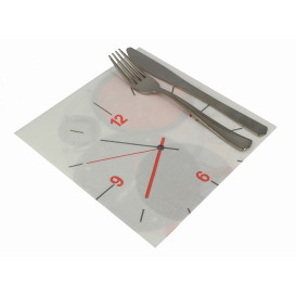 Servilleta Papel "TicTac" Punta- Punta 40x40cm (50 Uds)
