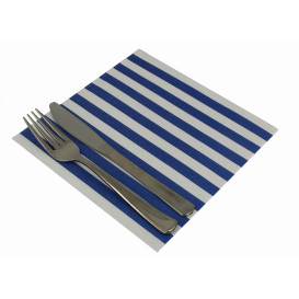 Servilleta Papel "Marina" Punta- Punta 40x40cm (50 Uds)