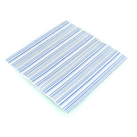 Servilleta Papel "Basic Turquesa" Punta- Punta 40x40cm (50 Uds)