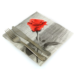 Servilleta Papel "Bella" Punta- Punta 40x40cm (50 Uds)